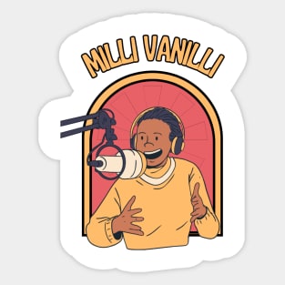 Milli Vanilli Sticker